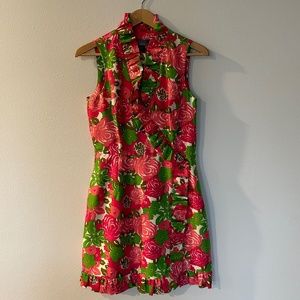 Vineyard Vines Kentucky Derby Silk Dress